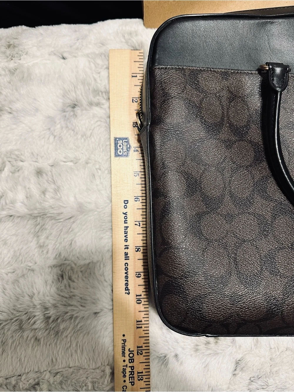 COACH Brown Signature with Removable Strap
